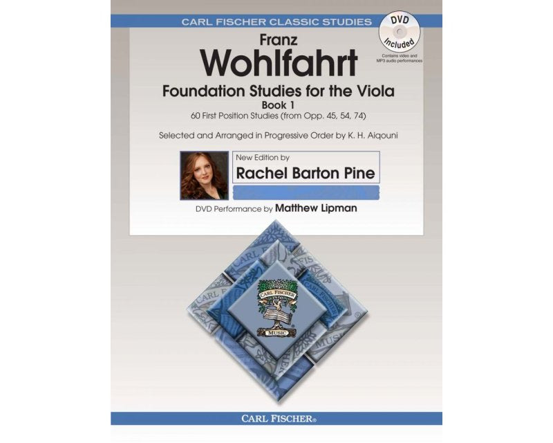Wohlfahrt - Foundation Studies Bk 1 Viola Bk/dvd