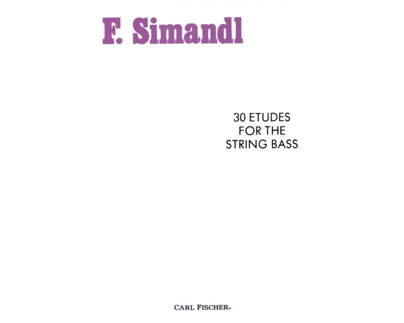 Simandl - 30 Etudes for String Bass