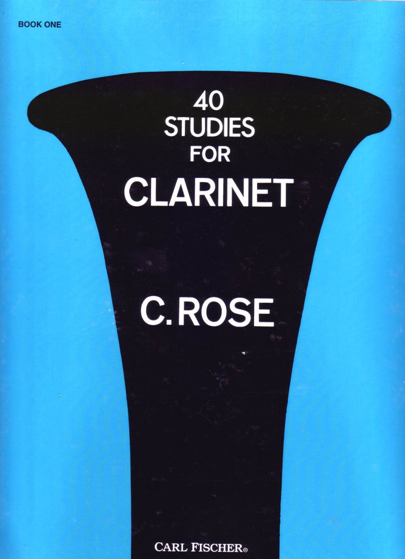 Rose - 40 Studies for Clarinet Bk 1
