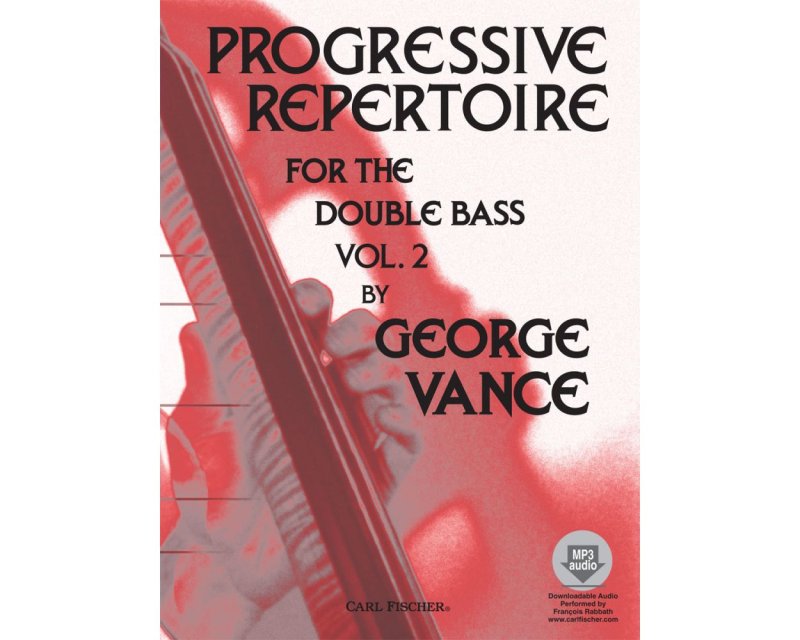 PROGRESSIVE REPERTOIRE FOR DOUBLE BASS BK 2 BK/OLA