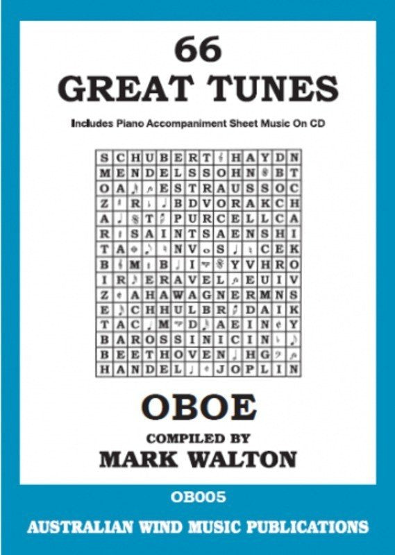 66 Great Tunes for Oboe Bk/cd