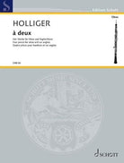 Holliger - a Deux 4 Pieces for Oboe/cor Anglais