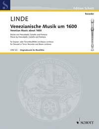 Venetian Music About 1600 Descant or Treble Recorder/piano