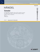 Handel - Sonata No 2 G Minor Op 1/2 for Treble Recorder/bc