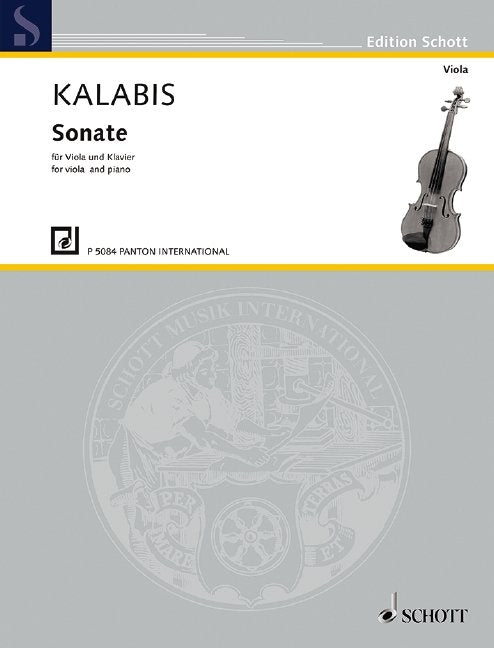 Kalabis - Sonata Op 84 for Viola and Piano