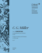 Muller - Concertino E Flat Major Op 5 Bass Trombone Score