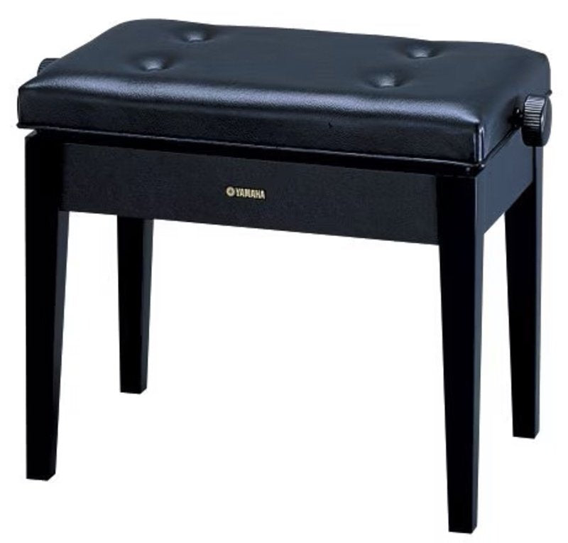 ADJUSTABLE PIANO BENCH POLISHED EBONY
