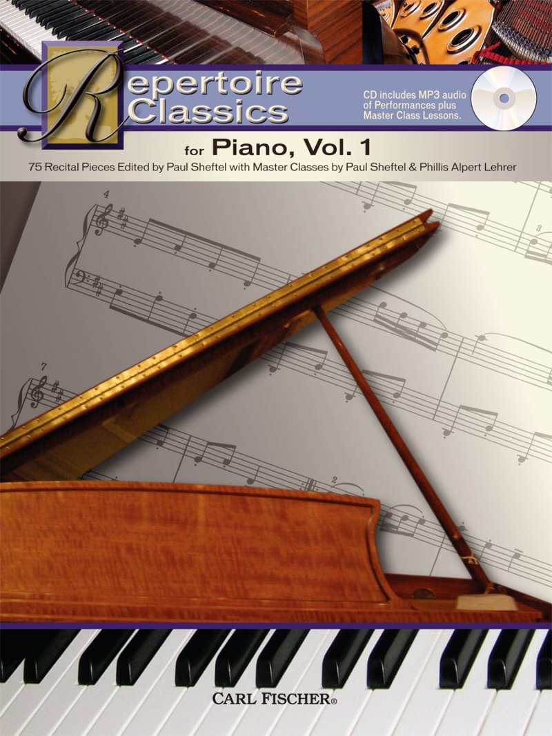 Repertoire Classics for Piano V1 Bk/cd