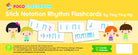 Poco Studio Stick Notation Rhythm Flashcards