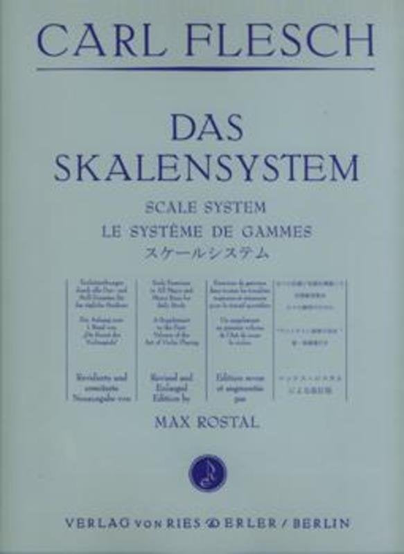 Flesch - Scale System for Violin