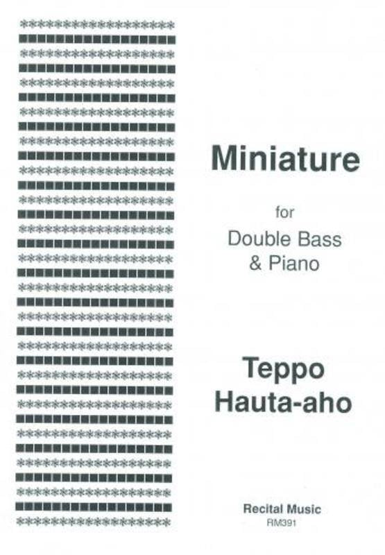 Hauta-Aho - Miniature Double Bass/piano