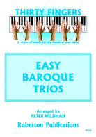 Easy Baroque Trios for 1 Piano 6 Hands Arr Wildman