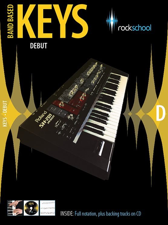Rockschool Band Based Keys Debut Bk/cd