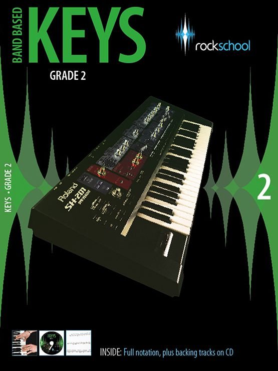 Rockschool Band Based Keys Grade 2 Bk/cd