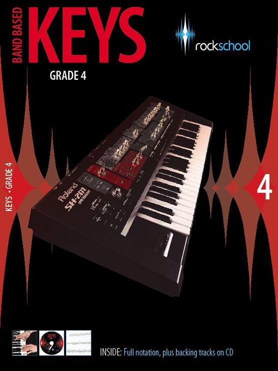 Rockschool Band Based Keys Grade 4 Bk/cd