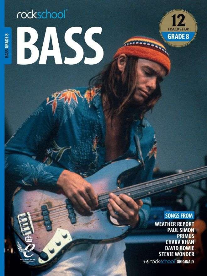 ROCKSCHOOL BASS GRADE 8 2018-2024 BK/OLA