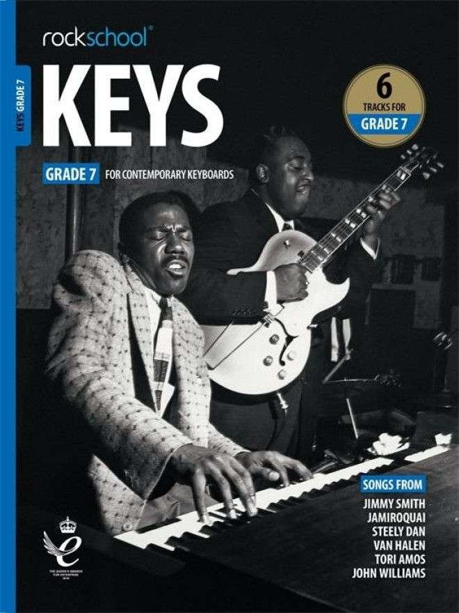 ROCKSCHOOL KEYS GRADE 7 2019+ BK/OLA