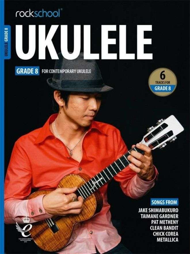 ROCKSCHOOL UKULELE GRADE 8 BK/OLA (2020)