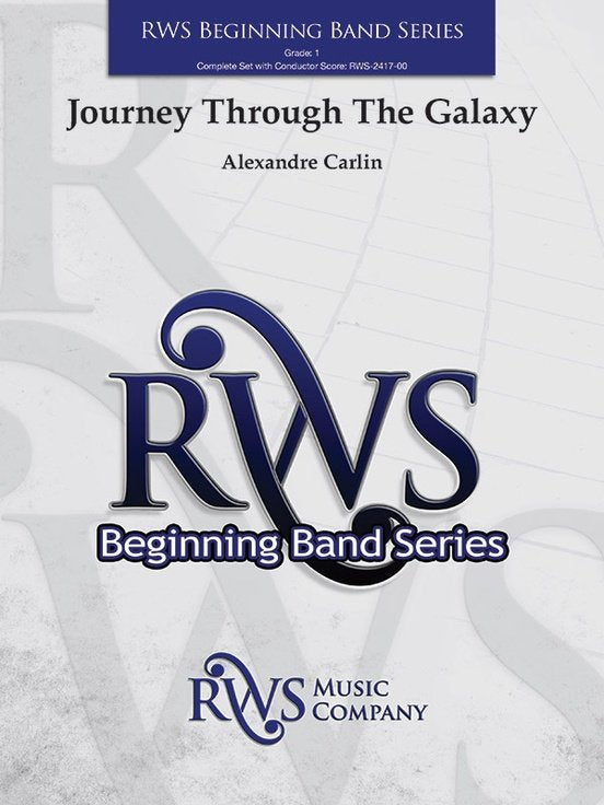 Journey Through the Galaxy for Concert Band Cb1 Sc/pts