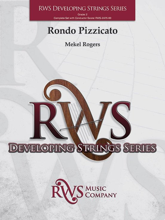 Rondo Pizzicato for String Orchestra So2 Sc/pts