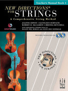 New Directions for Strings Teachers Manual Bk 1 Bk/cd