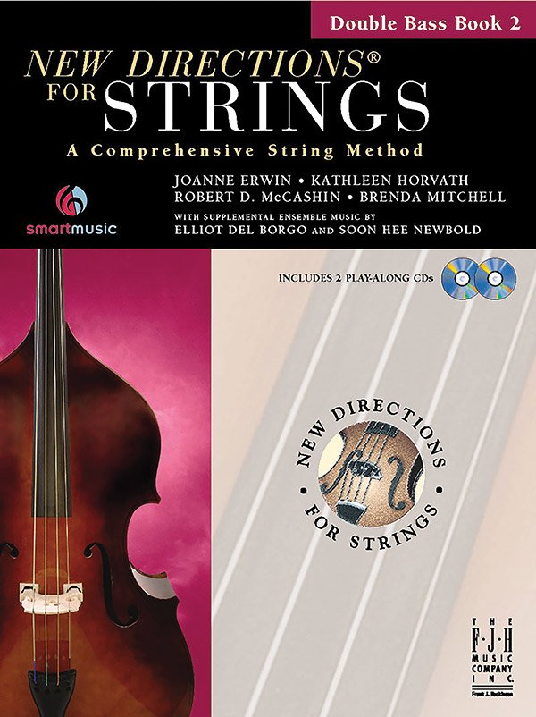 New Directions for Strings Double Bass Bk 2 Bk/cd