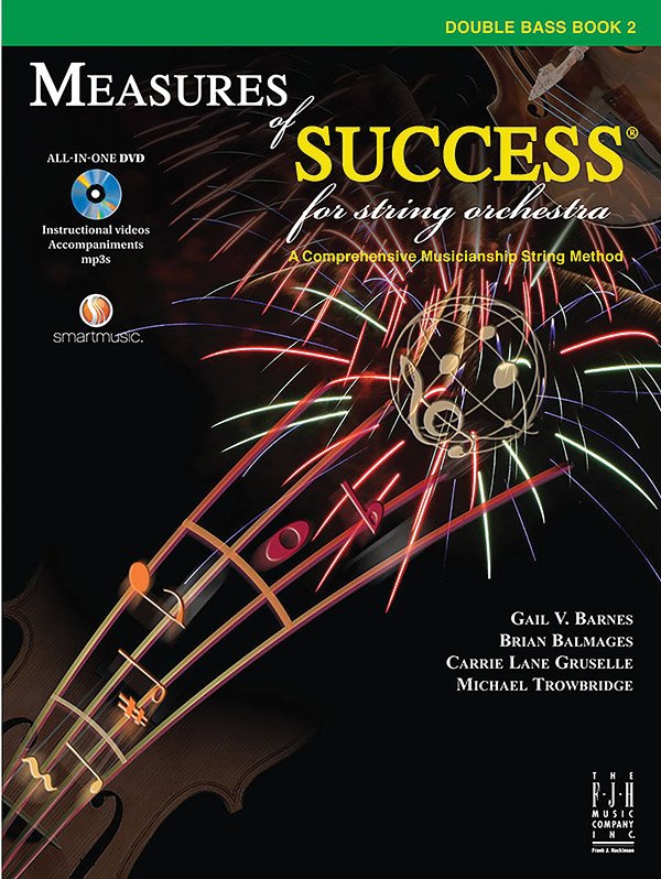 Measures of Success Double Bass Bk 2 Bk/dvd