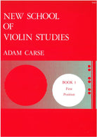Carse - New School of Violin Studies Bk 1