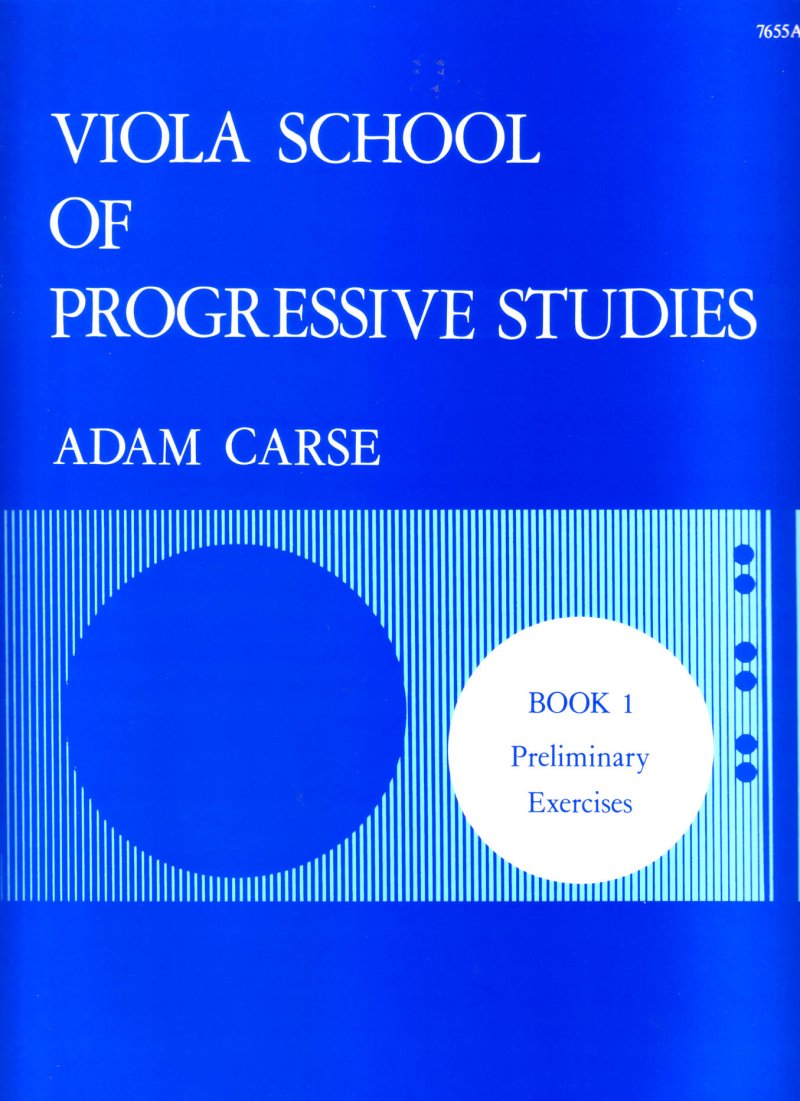 Carse - Viola School of Progressive Studies Bk 1