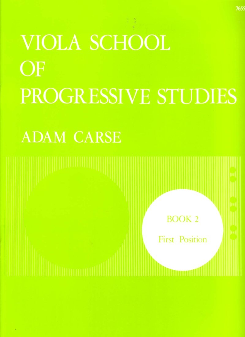 Carse - Viola School of Progressive Studies Bk 2