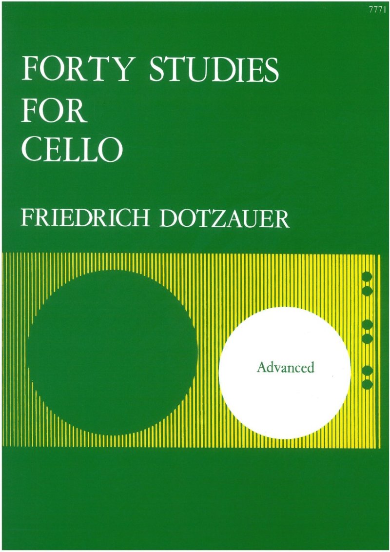 DOTZAUER - 40 STUDIES FOR CELLO