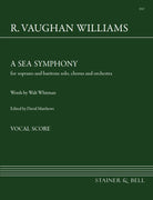 Symphony No 1 Sea Symphony Vocal Score
