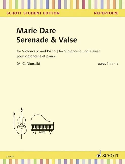 Dare - Serenade & Valse Cello/piano