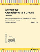 Greensleeves to a Ground Treble Recorder/piano