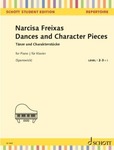 Freixas - Dances and Character Pieces for Piano Ed Spanswick