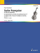 Bazelaire - Suite Francaise Op 114 Cello/piano