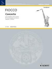 Fiocco - Concerto G Major Tenor Sax/piano