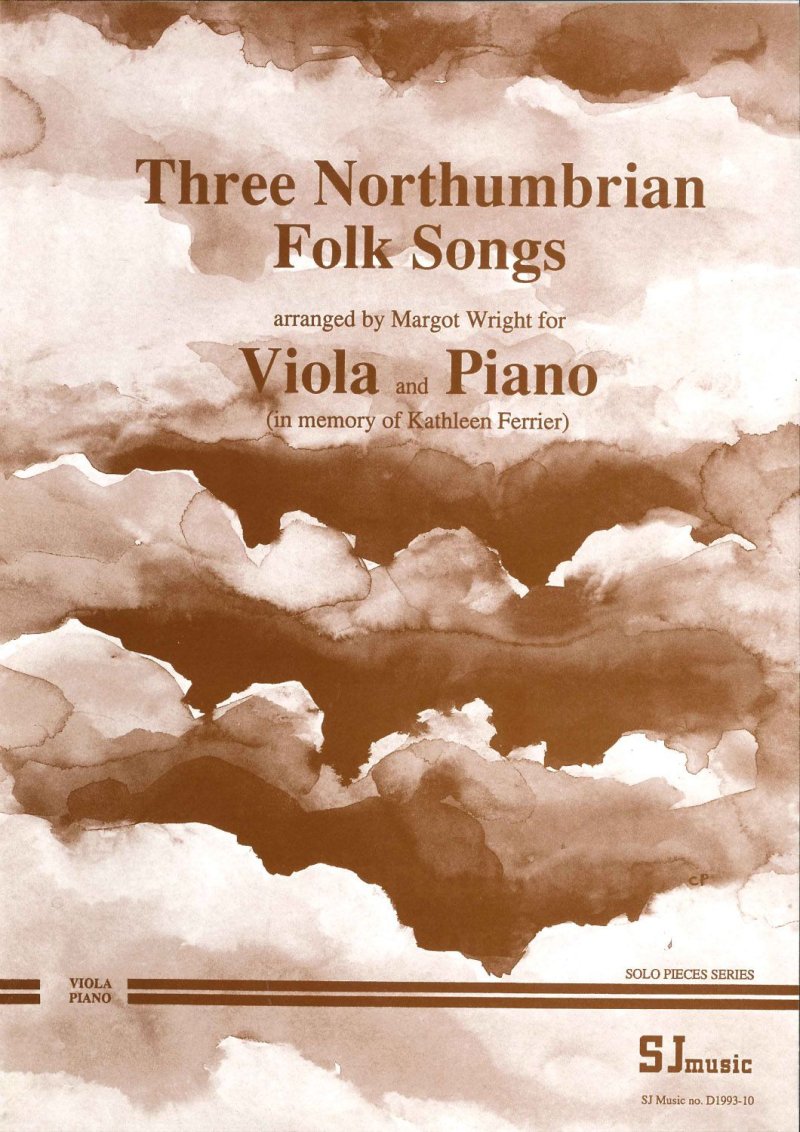 3 Northumbrian Folk Songs for Viola/piano