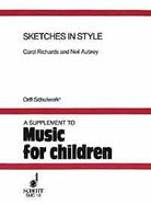 Sketches in Style for Orff Instruments