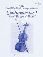 Contrapunctus I From  Art of Fugue