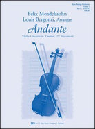 Andante Concerto for Violin E Minor 2nd Mvt So