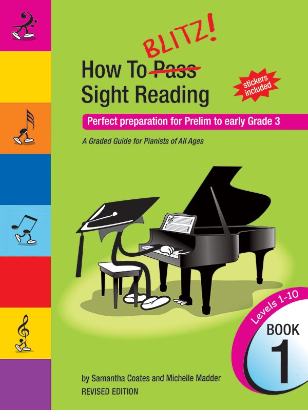 HOW TO BLITZ SIGHT READING BOOK 1 (PRE - GR3)