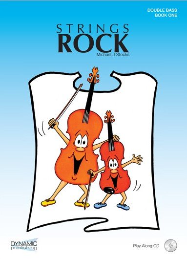 Strings Rock Book 1 Double Bass Bk/cd