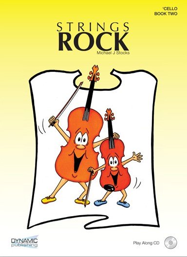 Strings Rock Book 2 Cello Bk/cd