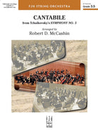 Cantabile From Symphony No 5 So3.5 Sc/pts Arr Mccashin