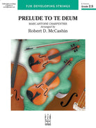 Prelude to Te Deum So2.5 Sc/pts Arr Mccashin