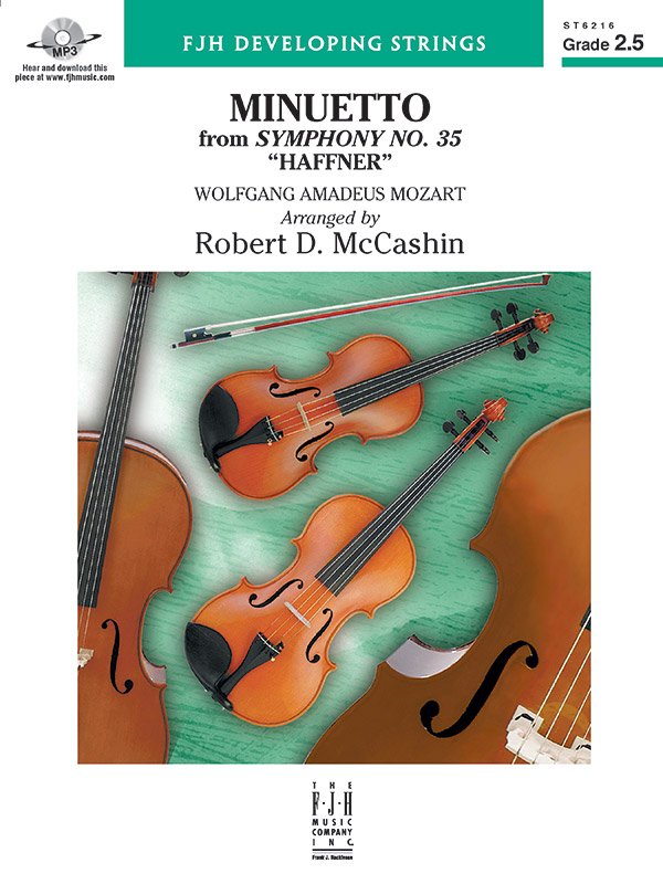 Minuetto From Symphony No 35 So2.5 Sc/pts