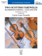 Two Scottish Farewells So1.5 Sc/pts