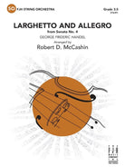 Larghetto and Allegro From Sonata No 4 So3.5 Sc/pts