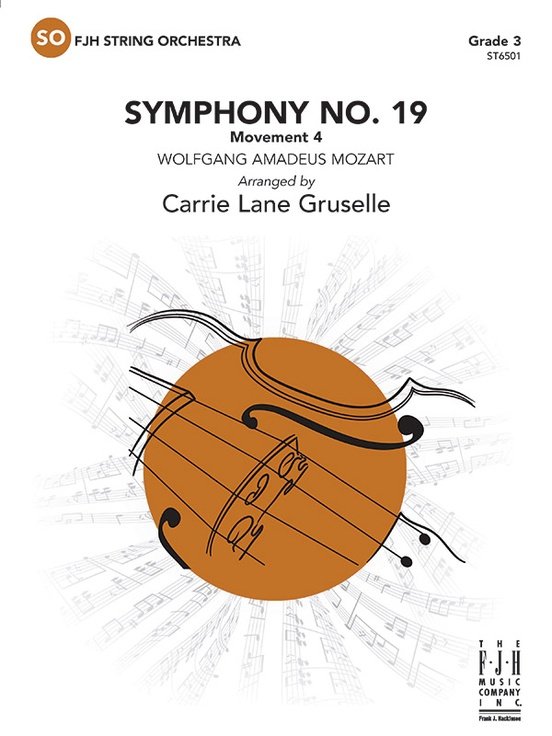 Symphony No 19 Movement 4 So3 Sc/pts